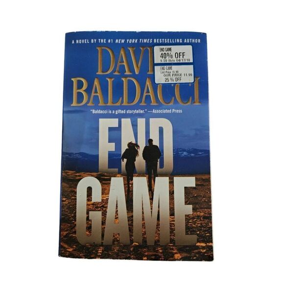 End game by David Baldacci grand central publishing isbn 9781455586622 - Picture 1 of 5